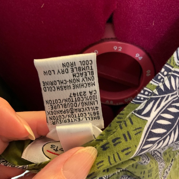 Talbots summer crossover top - Picture 3 of 5